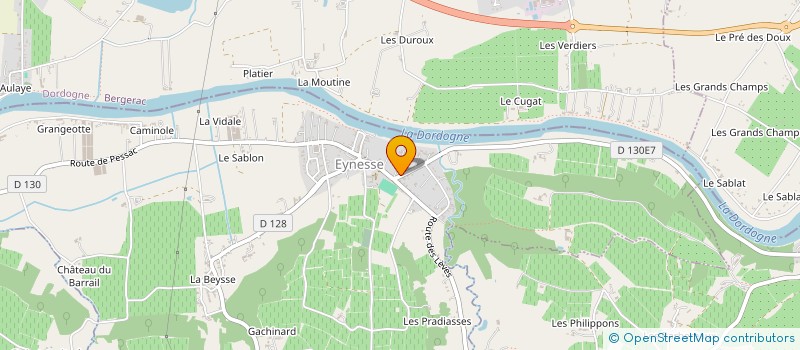 localisation de l'entreprise GROUP D'EMPLOYEURS AGRIC DE LA RESSAUDIE à PORT-SAINTE-FOY-ET-PONCHAPT