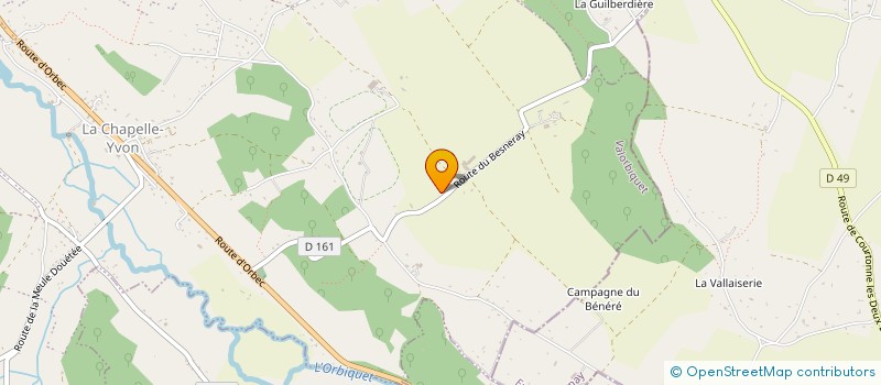 localisation de l'entreprise GROUP D'EMPLOYEURS DE LA COURTONNE  VALORBIQUET