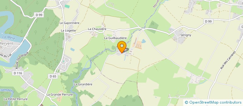 localisation de l'entreprise GROUP. D'EMPLOYEURS LES DEUX RUISSEAUX à FOUSSAIS-PAYRE