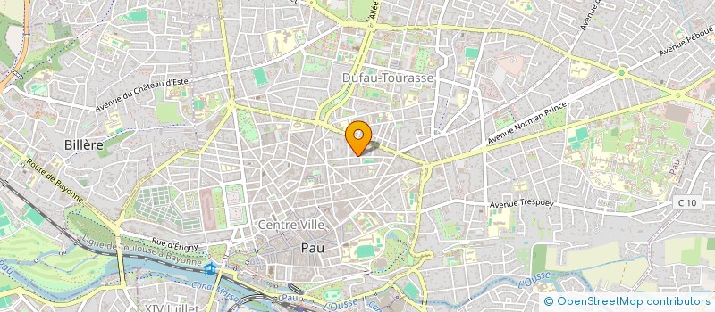 localisation de l'entreprise GROUP D'EMPLOYEURS POUR L'INSERTION ET LA QUALIFICATION SAD 64 à PAU