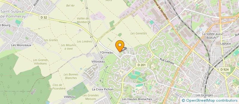 localisation de l'entreprise GROUP DE DEFENSE SANITAIRE LOIR ET CHER  BLOIS