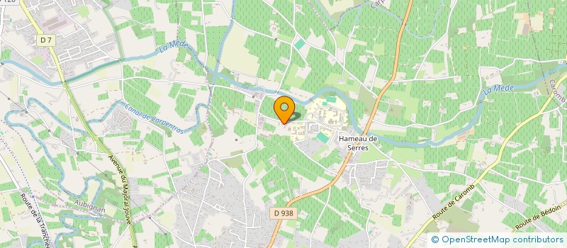 localisation de l'entreprise GROUP DE DEVELOPPEMENT AGRICOLE VENTOUX à CARPENTRAS