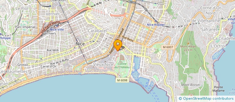 localisation de l'entreprise GROUP DEF CONTRE LES ORGANISMES NUISIBLES CULTURES DE NICE à NICE