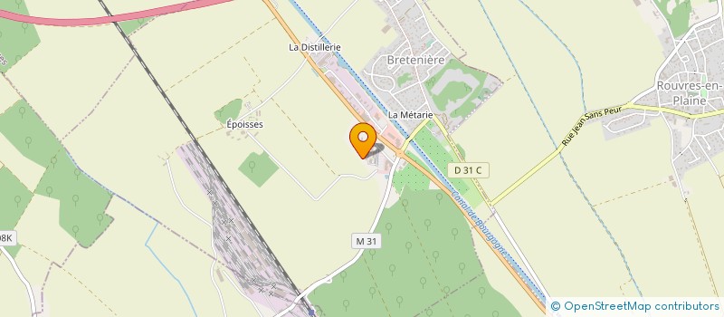 localisation de l'entreprise GROUP DEFENSE SANITAIRE COTE D OR  BRETENIERE