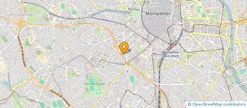 localisation de l'entreprise GROUP DEVELOP GESTION FORET HE à MONTPELLIER