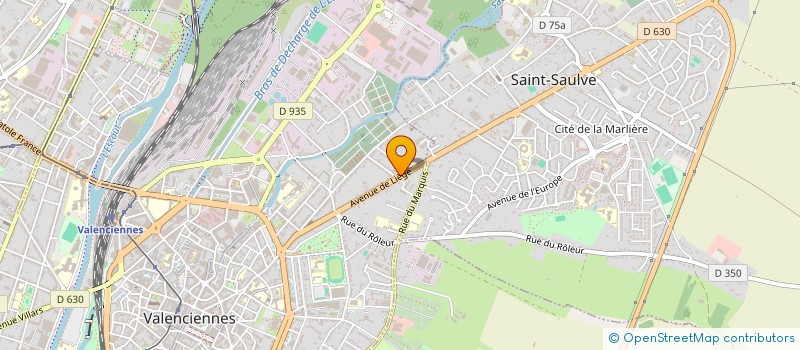 localisation de l'entreprise GROUP DISTRIB AUTOMOBILES à VALENCIENNES