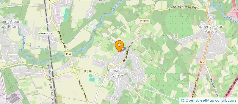 localisation de l'entreprise GROUP ECO CONSEIL  CLONAS-SUR-VAREZE