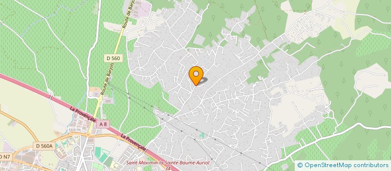 localisation de l'entreprise GROUP ECONOM CONSEILS à BRIGNOLES