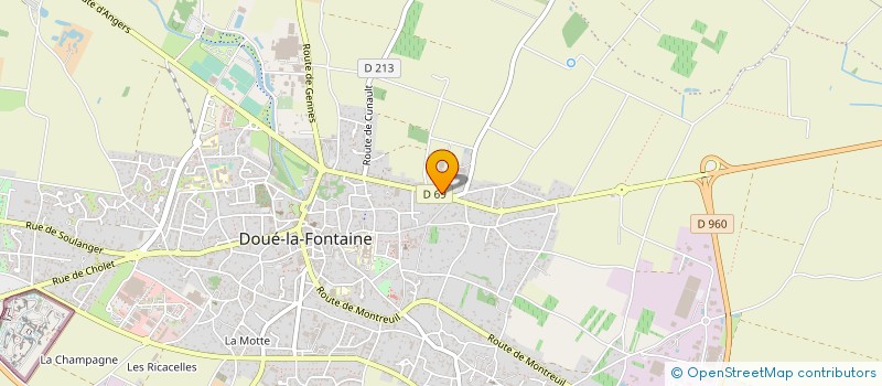 localisation de l'entreprise GROUP EMP DU LAYON SAUMUROIS à DOUE-EN-ANJOU