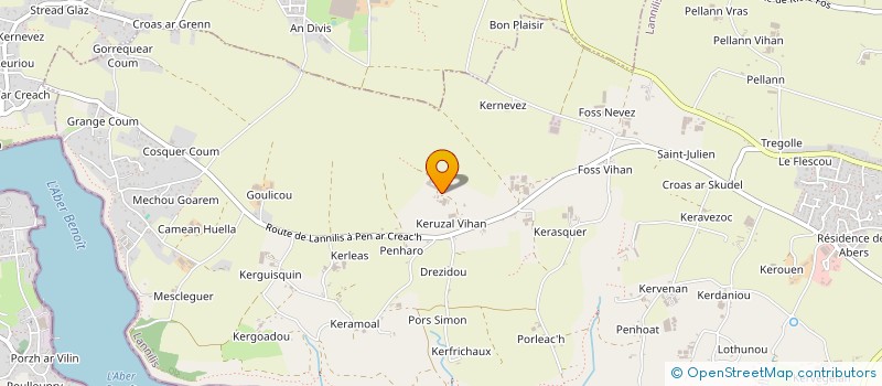 localisation de l'entreprise GROUP EMPL APPRIOU GOURIOU  LANNILIS