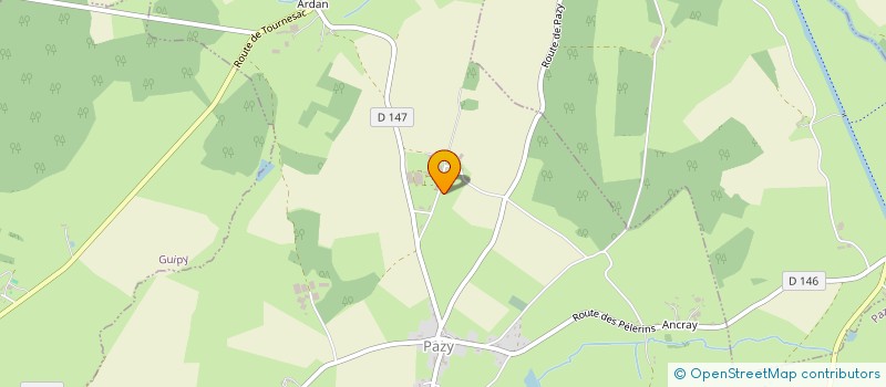 localisation de l'entreprise GROUP EMPL DE BILLY PAZY  MORACHES