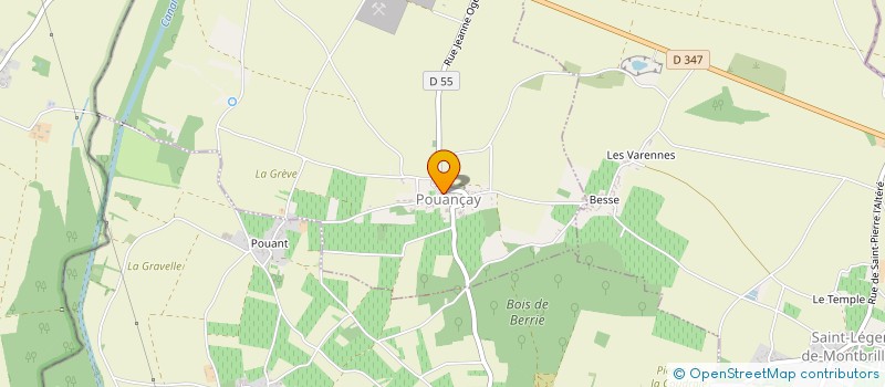 localisation de l'entreprise GROUP EMPL DE L EPINAY  POUANCAY