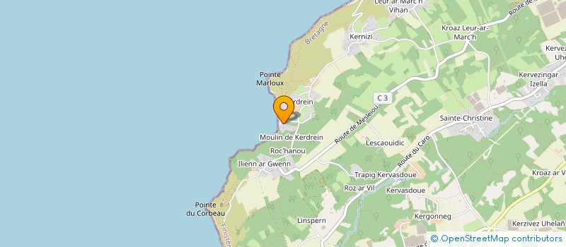 localisation de l'entreprise GROUP EMPL DES SERRES à LOPERHET