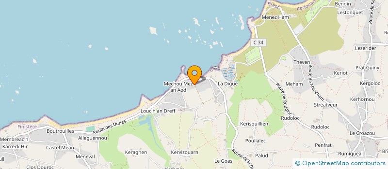 localisation de l'entreprise GROUP EMPL GUEZENOC LYVINEC à KERLOUAN