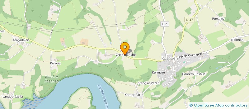 localisation de l'entreprise GROUP EMPL MOULIN-LAGADEC  ROSNOEN