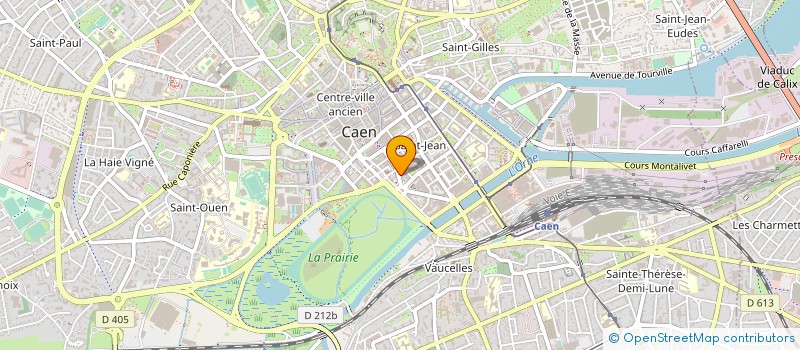 localisation de l'entreprise GROUP EMPLOY AGATI CONTAMINE LEBRET à CAEN