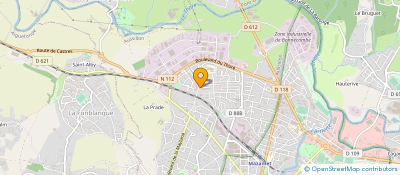 localisation de l'entreprise GROUP EMPLOYEURS INSERTION QUALIF 81 à AUSSILLON