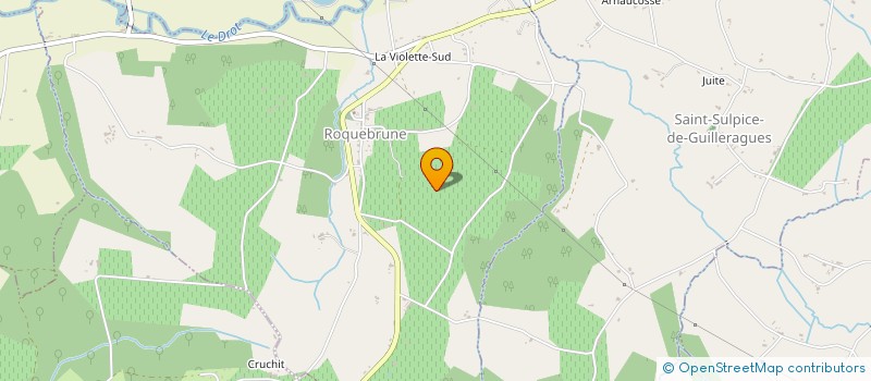 localisation de l'entreprise GROUP EMPLOYEURS LE MOULIN DES RIGANES  ROQUEBRUNE