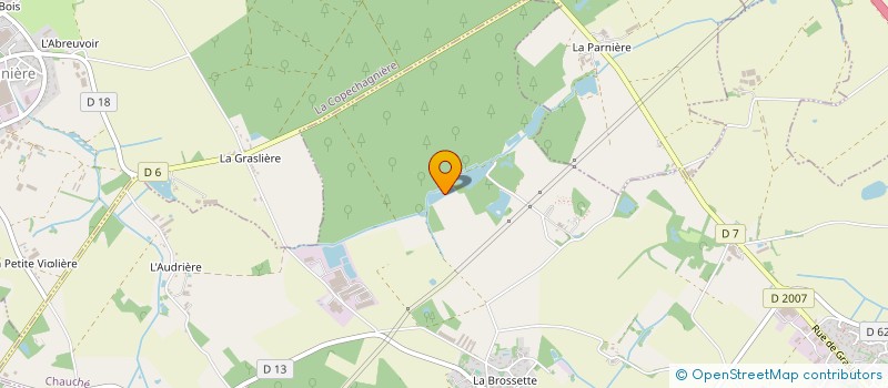 localisation de l'entreprise GROUP EMPLOYEURS SOURCES PETITE MEINE  ESSARTS-EN-BOCAGE