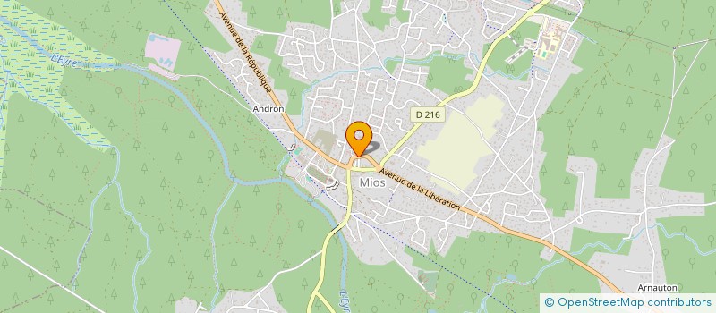 localisation de l'entreprise GROUP ENR CONSEIL  MIOS