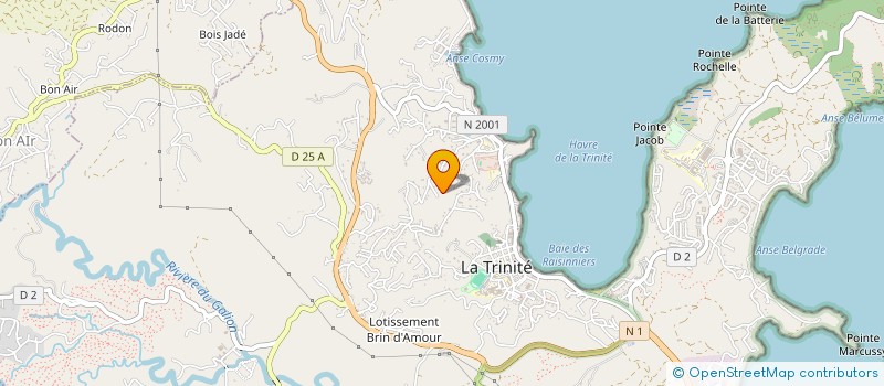 localisation de l'entreprise GROUP ENTREP TRANSPORTS NORD ATLANTIQUE  LA TRINITE