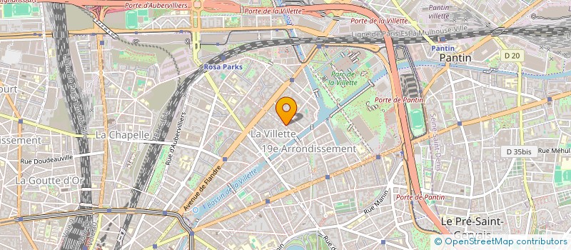 localisation de l'entreprise GROUP ETUD MAISON ECOLOGI GEME  PARIS