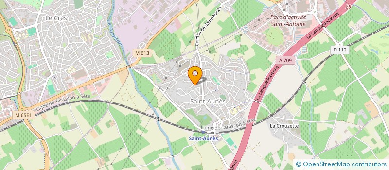 localisation de l'entreprise GROUP ETUDE RECHERCHE SUR LE MYELOME à SAINT-AUNES