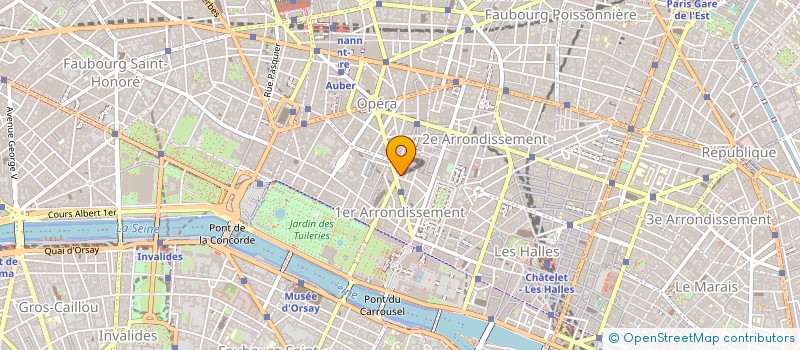 localisation de l'entreprise GROUP ETUDE SERVI ASS UTILIS SYSTEM BULL à PARIS