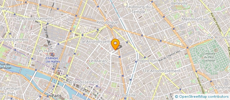 localisation de l'entreprise GROUP EUROPEEN REPRESENTATION TEXTILE à PARIS