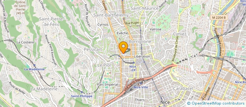 localisation de l'entreprise GROUP FAST SECURITY PROTECT  NICE