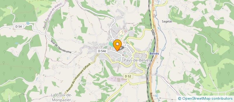 localisation de l'entreprise GROUP FOLKLOR LUS PESCO LUNO  PAYS DE BELVES