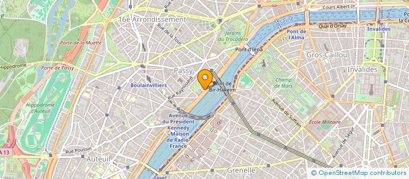 localisation de l'entreprise GROUP FONCIER AGRICOLE DE LA MAISONNETTE  PARIS