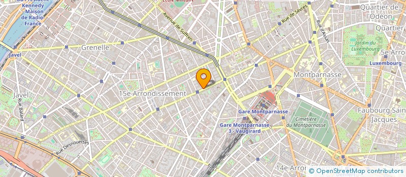 localisation de l'entreprise GROUP.FONCIER RURAL BOURGOIN LES LOGES  PARIS