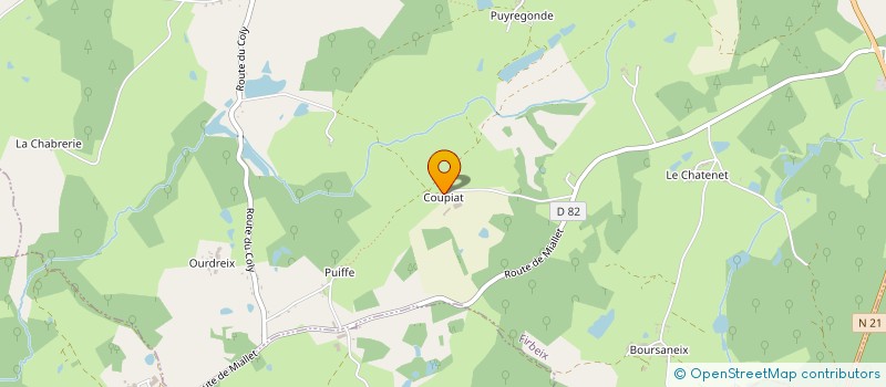 localisation de l'entreprise GROUP FONCIER RURAL DE GOURSOLLAS  FIRBEIX