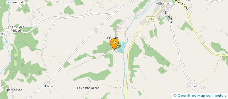 localisation de l'entreprise GROUP FONCIER RURAL DE LA CHARLOTIERE à VILLENTROIS-FAVEROLLES-EN-BERRY