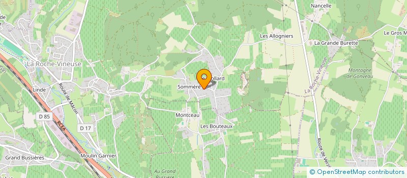 localisation de l'entreprise GROUP. FONCIER VITICOLE DE LA FEUILLARDE à PRISSE