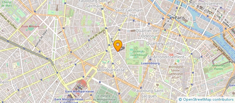 localisation de l'entreprise GROUP FOREST ST MARTIN BECASSE à PARIS