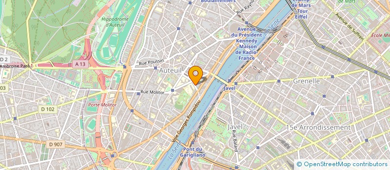 localisation de l'entreprise GROUP FORESTIER CHEMIN VERT  PARIS