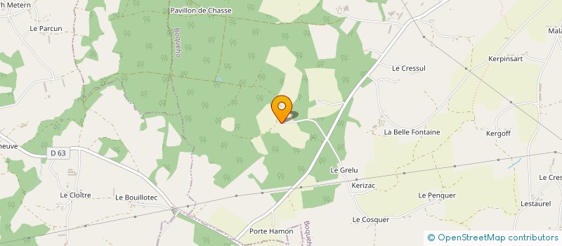 localisation de l'entreprise GROUP FORESTIER DE LA GRANDE PORTE  BOQUEHO