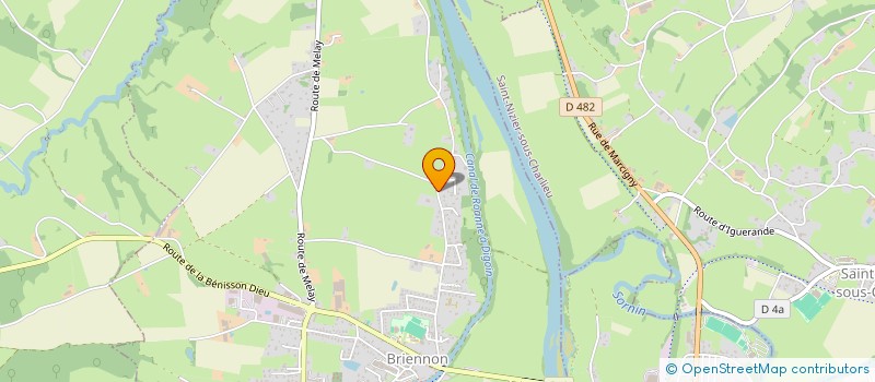 localisation de l'entreprise GROUP FORESTIER DE PRANDIERE à BRIENNON