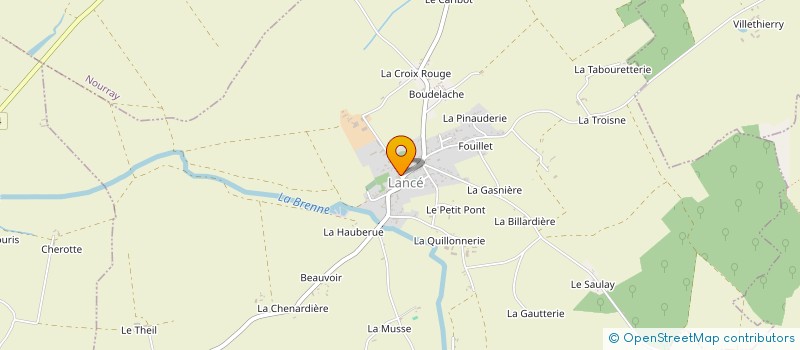 localisation de l'entreprise GROUP FORESTIER DES SEPT CHENES  LANCE