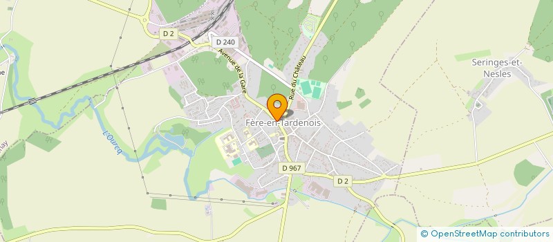 localisation de l'entreprise GROUP FORESTIER DU PONT MONNET à FERE-EN-TARDENOIS