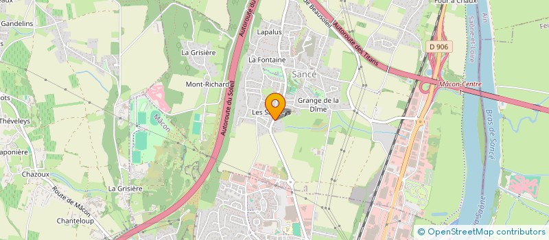 localisation de l'entreprise GROUP FORESTIER INTER COMM BLANOT MORVAR  SANCE