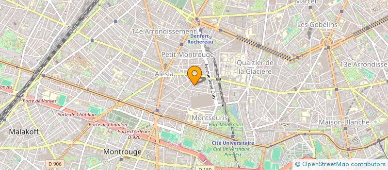 localisation de l'entreprise GROUP FORESTIER L ARGILLERE  PARIS