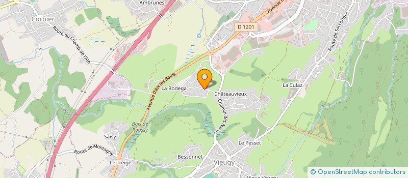 localisation de l'entreprise GROUP FORESTIER SOURCE CARMEL DESJOYAUX  ANNECY