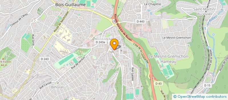 localisation de l'entreprise GROUP GENEZZIZ à ROUEN