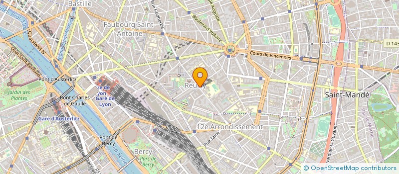 localisation de l'entreprise GROUP HOSPITA DIACONESSES CROIX ST SIMON  PARIS