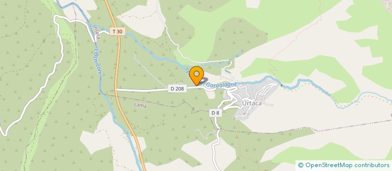 localisation de l'entreprise GROUP INFIRMIERES DE PONTE LECCIA à PIETRALBA