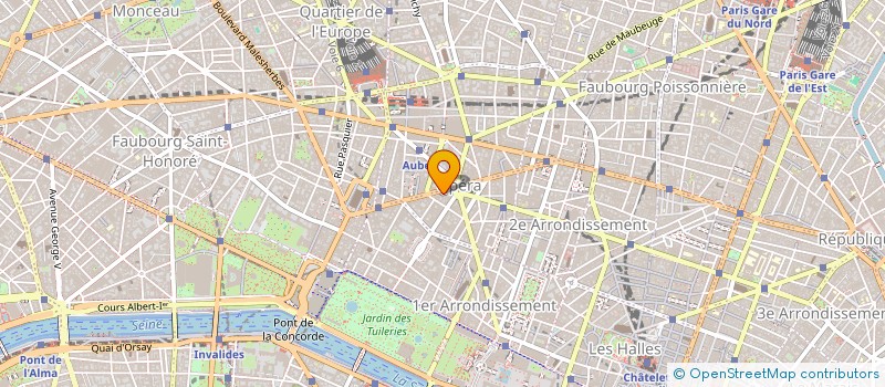 localisation de l'entreprise GROUP INFORM INGENIERIE à PARIS