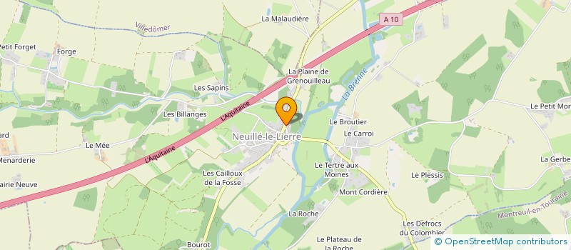 localisation de l'entreprise GROUP INTERET CYNEGETIQUE VOUVRILLON à REUGNY